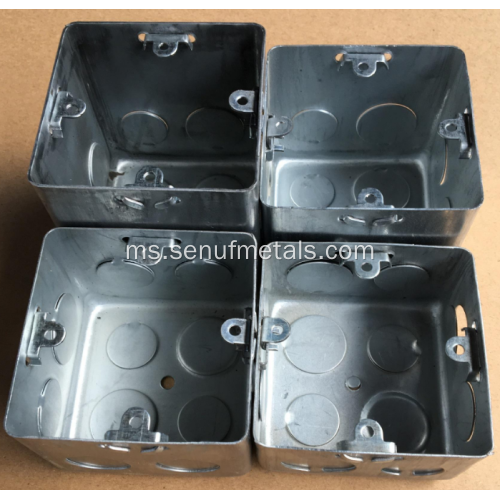 Membuat kotak Junction / Socket box / Switch box Mesin